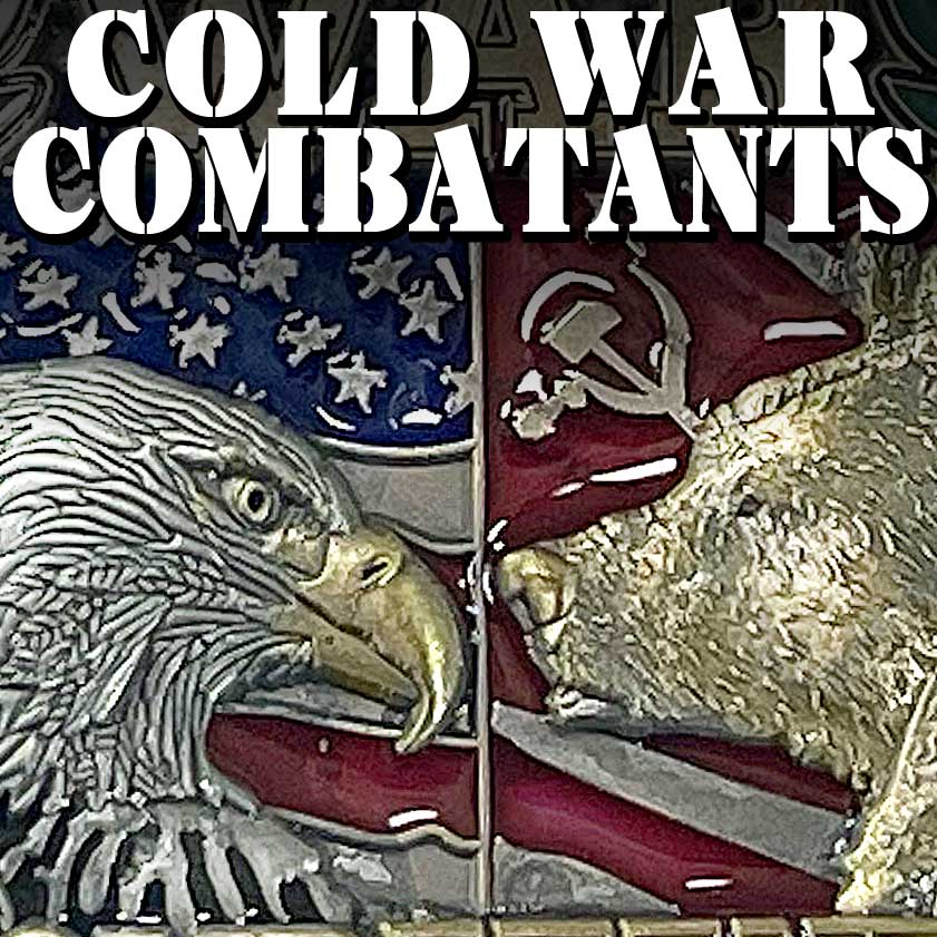 Cold War Combatants Challenge Coins