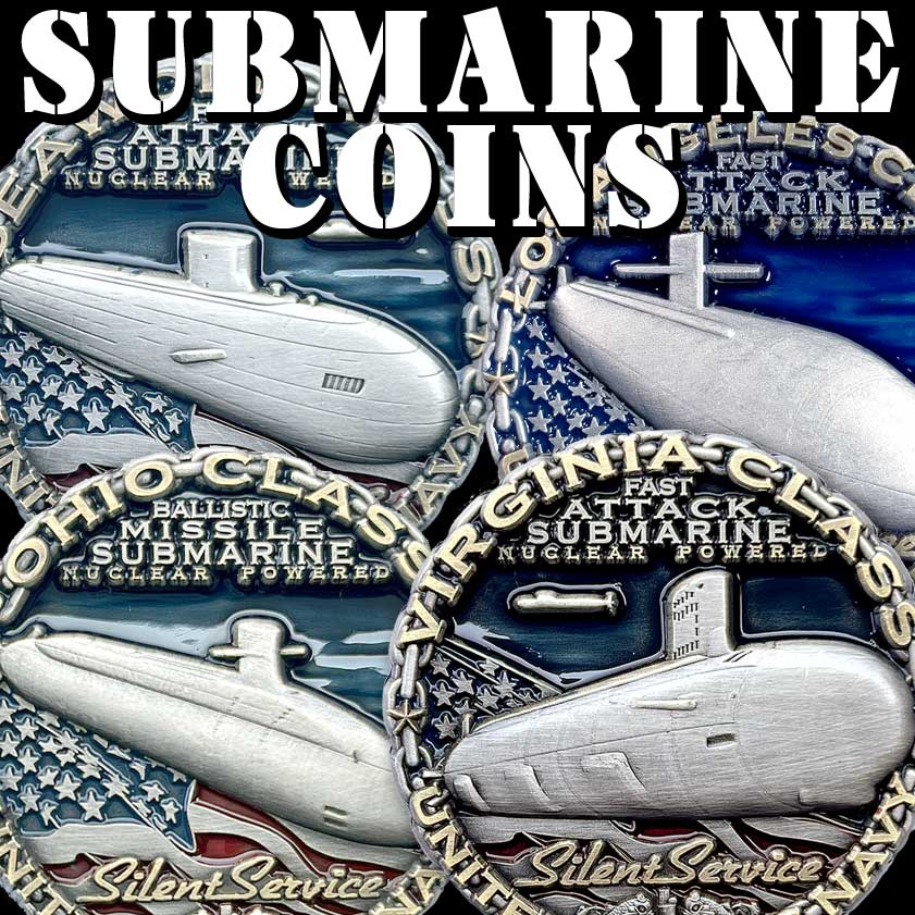 US Navy Submarine Coins