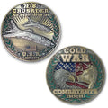 Vought F-8 Crusader USA Cold War Combatants Challenge Coin