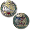 Sukhoi Su-9 Fishpot USSR Cold War Combatants Challenge Coin