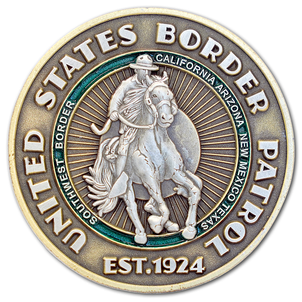 US Border Patrol Arizona Challenge Coin