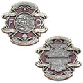 St. Florian Patron Saint of Firefighters Prayer Collectible Challenge Coin