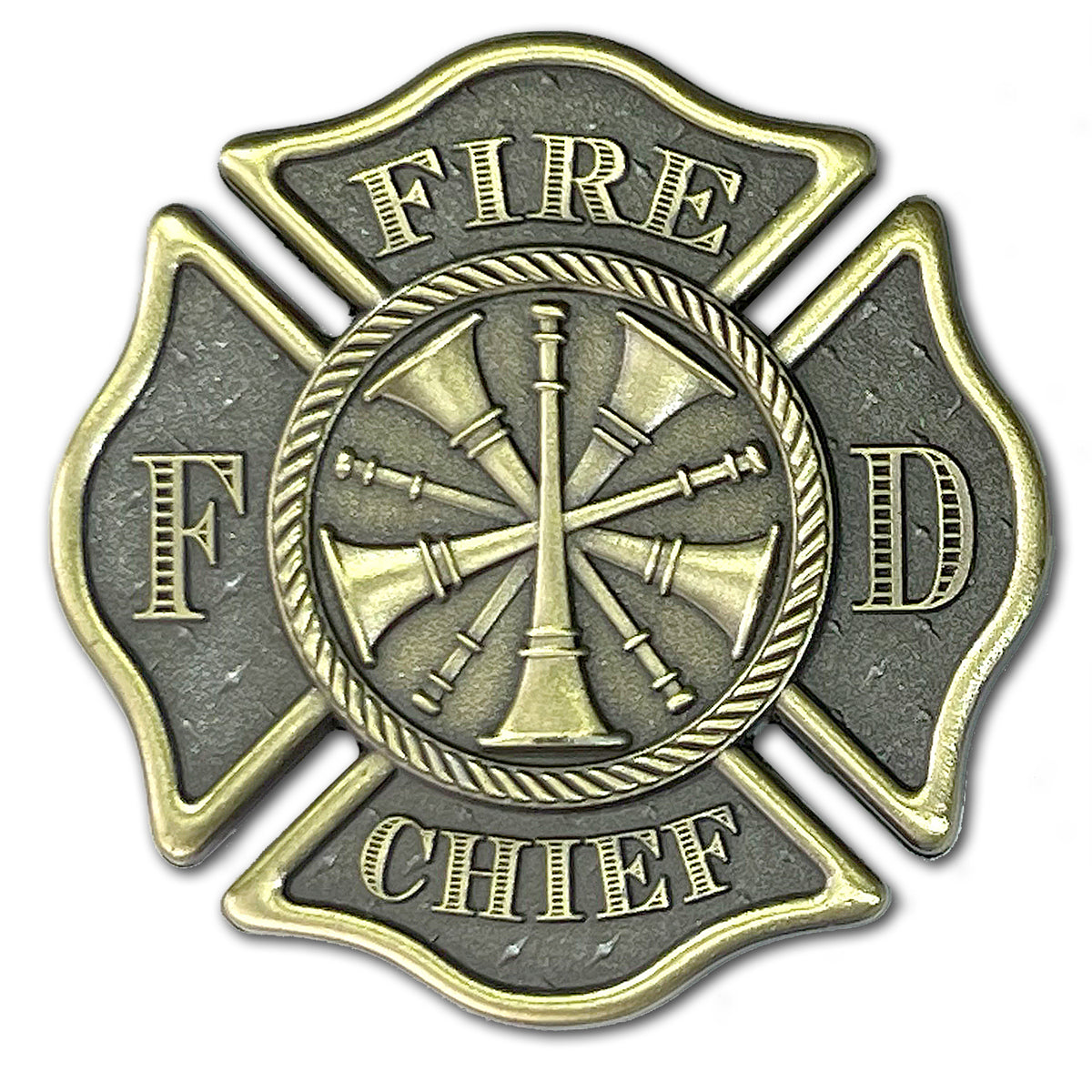Fire Chief Firefighter Fire & Rescue Courage & Honor Collectible Challenge Coin