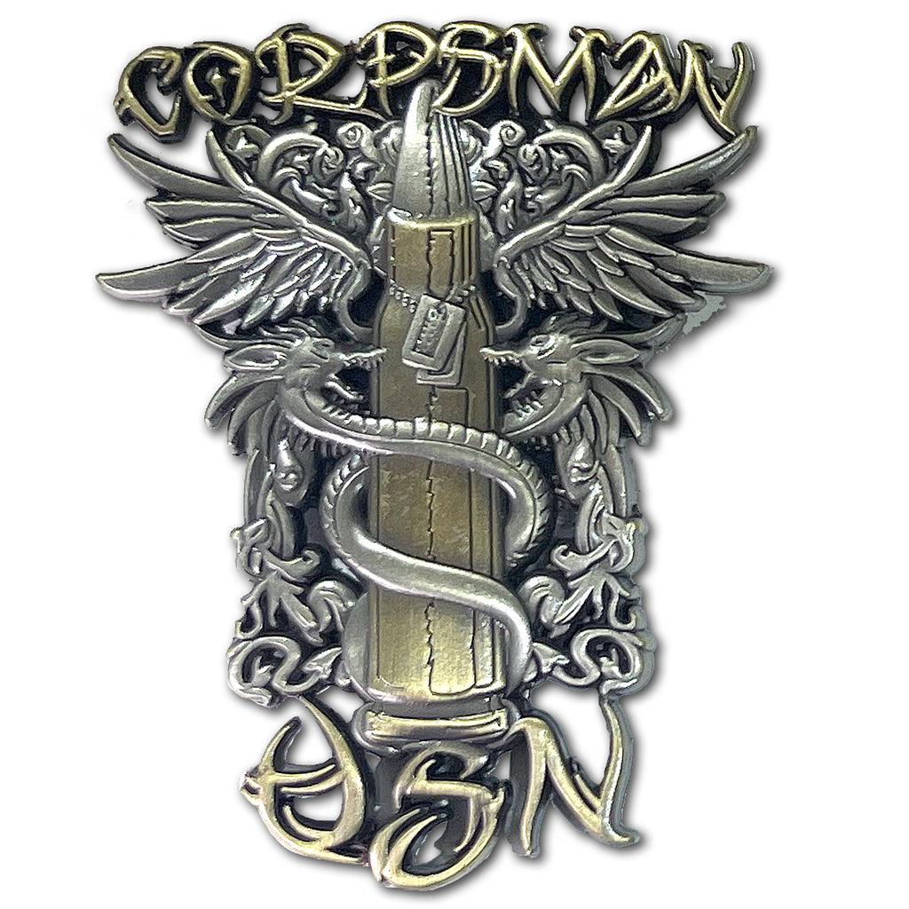 US Navy Corpsman Rate Tribal Collectible Challenge Coin