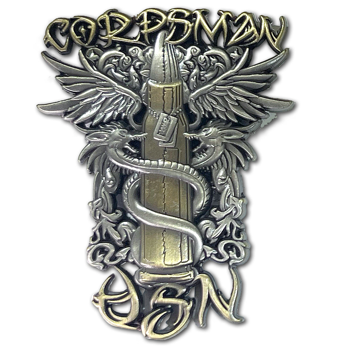 US Navy Corpsman Rate Tribal Collectible Challenge Coin