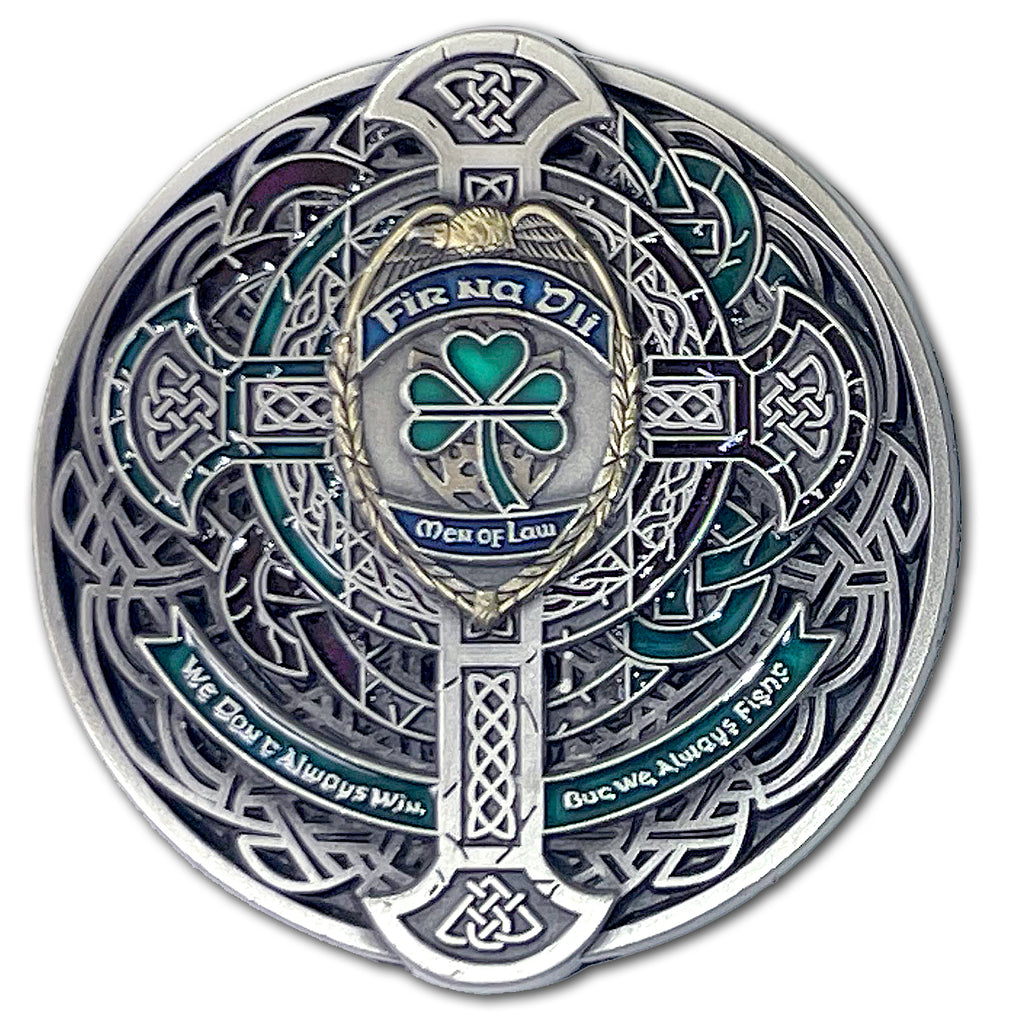 Fir Na Dli Men of Law Police Collectible Challenge Coin
