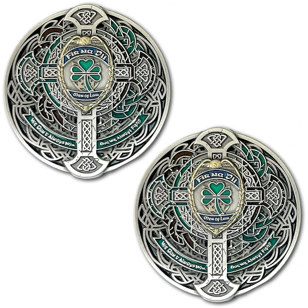 Fir Na Dli Men of Law Police Collectible Challenge Coin