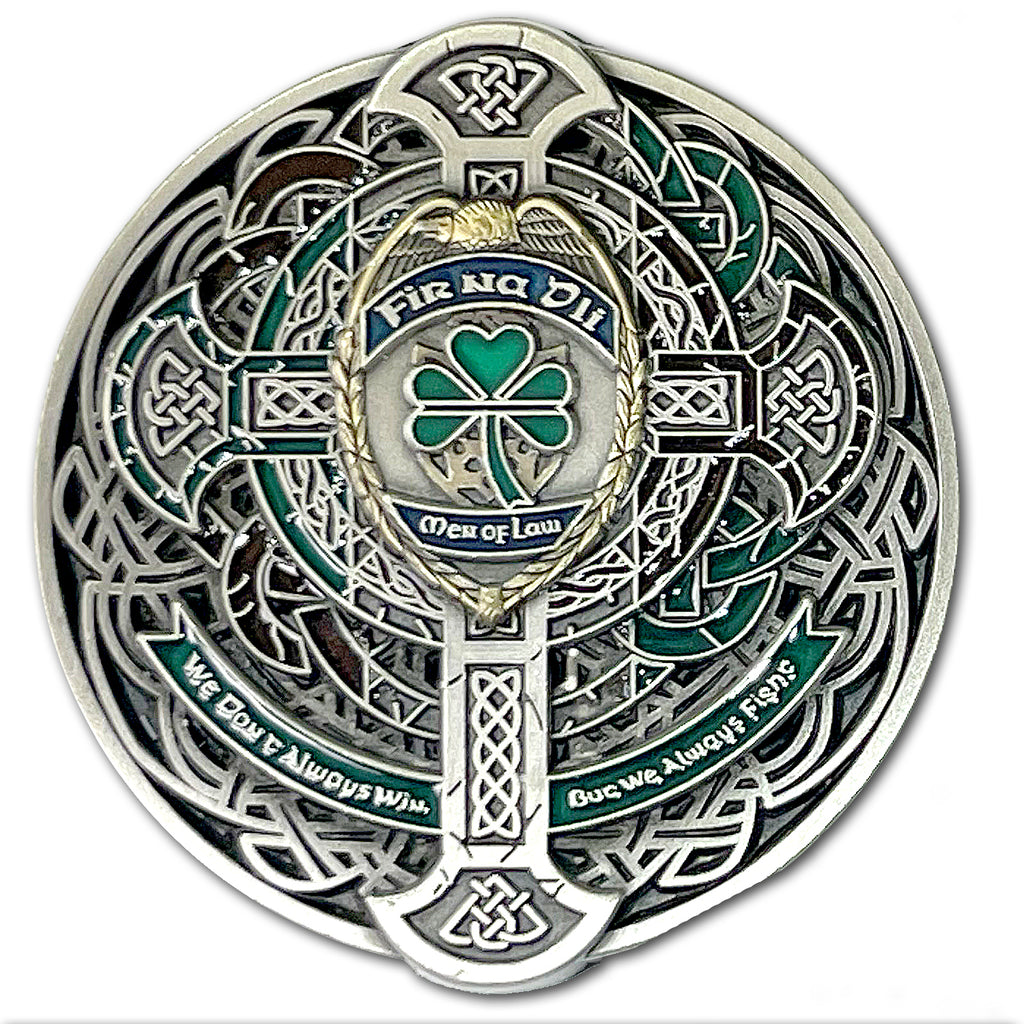 Fir Na Dli Men of Law Police Collectible Challenge Coin