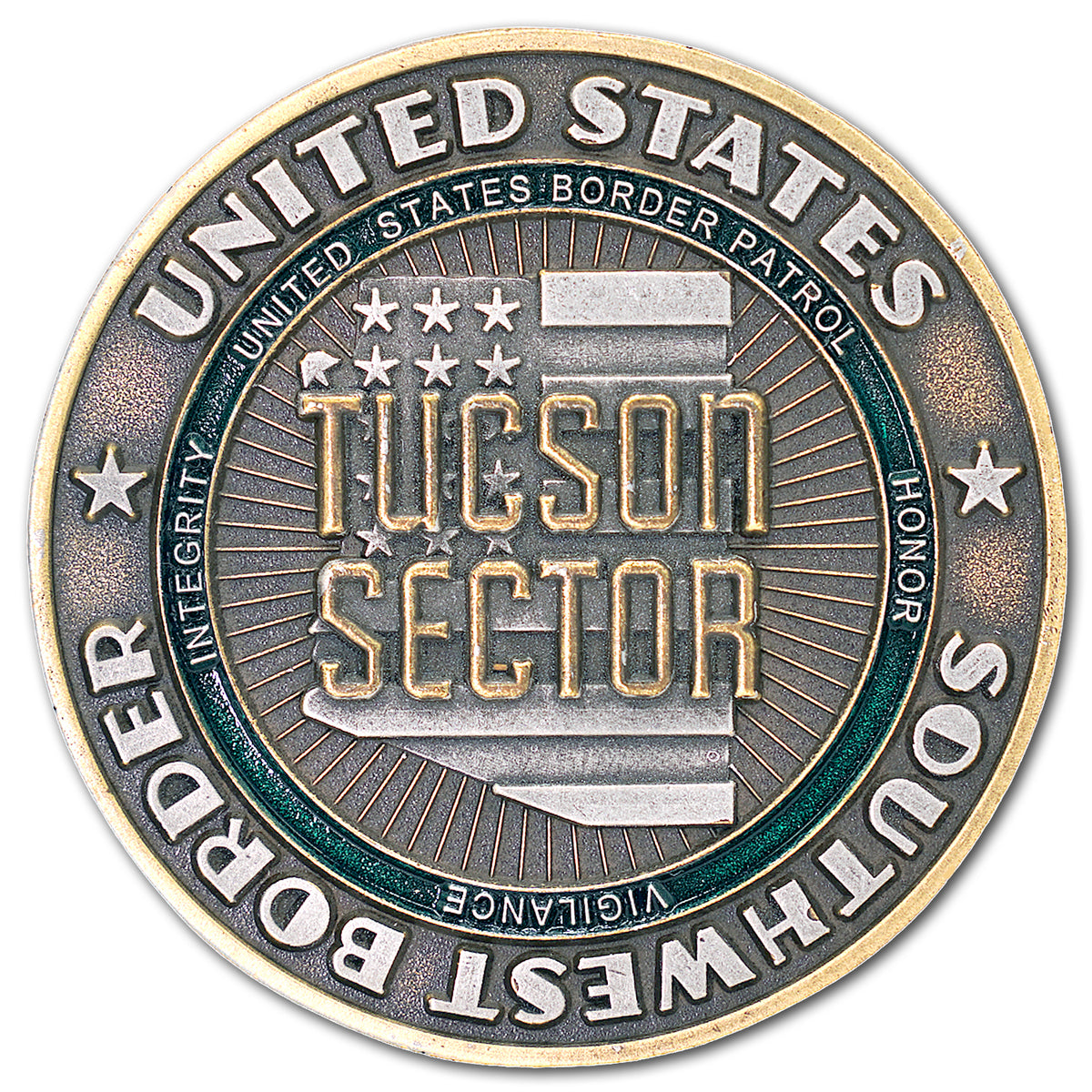 US Border Patrol Arizona Challenge Coin