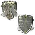 St Gabriel Patron Saint Of Police Dispatchers Collectible Prayer Challenge Coin