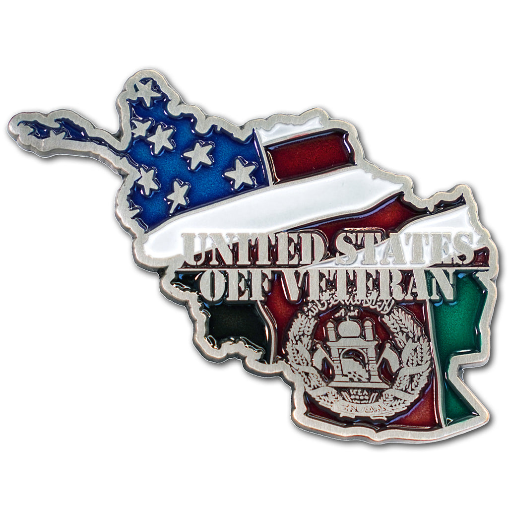 Operation Enduring Freedom OEF Veteran Collectible Challenge Coin