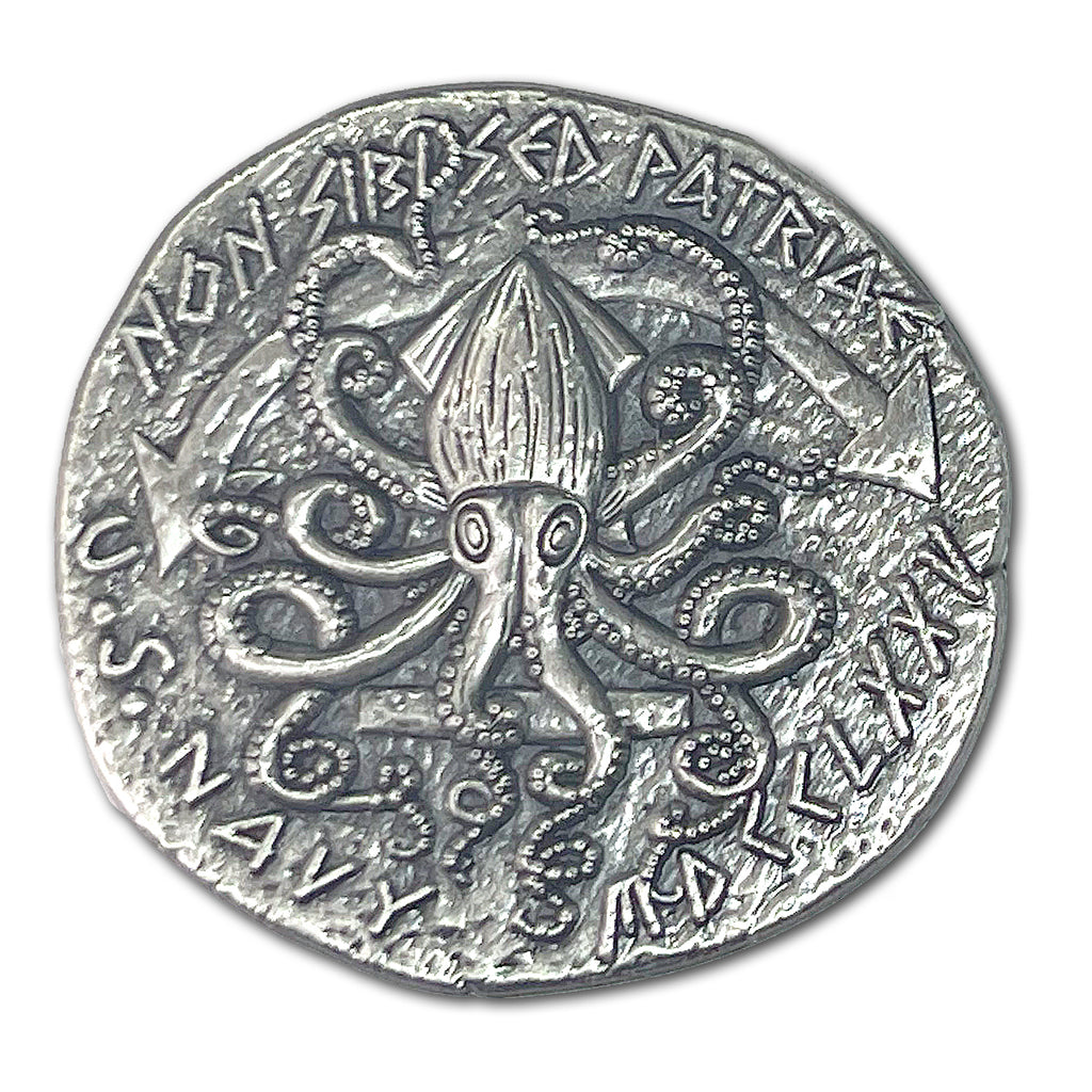 US Navy Not For Self But Country Ancient Liberty Challenge Coin