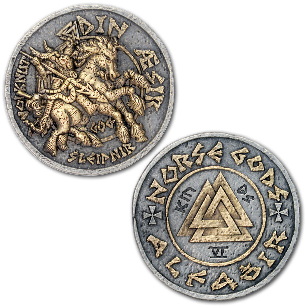 Odin Viking Norse God Collectible Challenge Coin