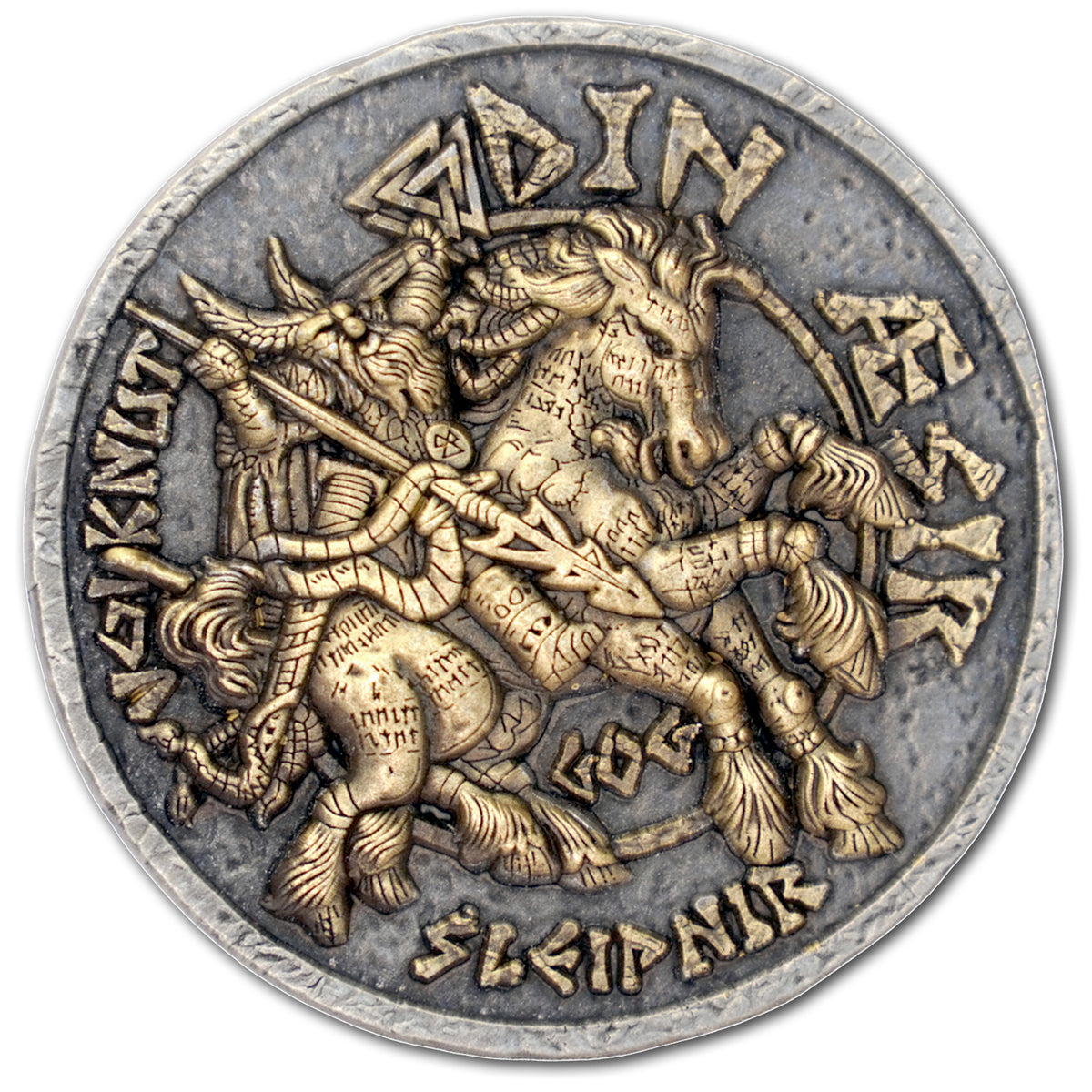 Odin Viking Norse God Collectible Challenge Coin