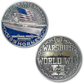 USS Hornet CV-8 Aircraft Carrier World of Warships Collectible Challenge Coin