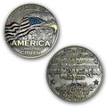 USA Citizen Tree of Liberty Thomas Jefferson Collectible Challenge Coin