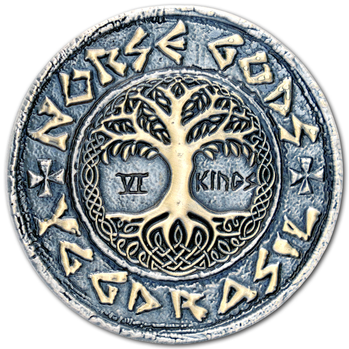 Hel Viking Norse Goddess of The Underworld Ancient Collectible Coin