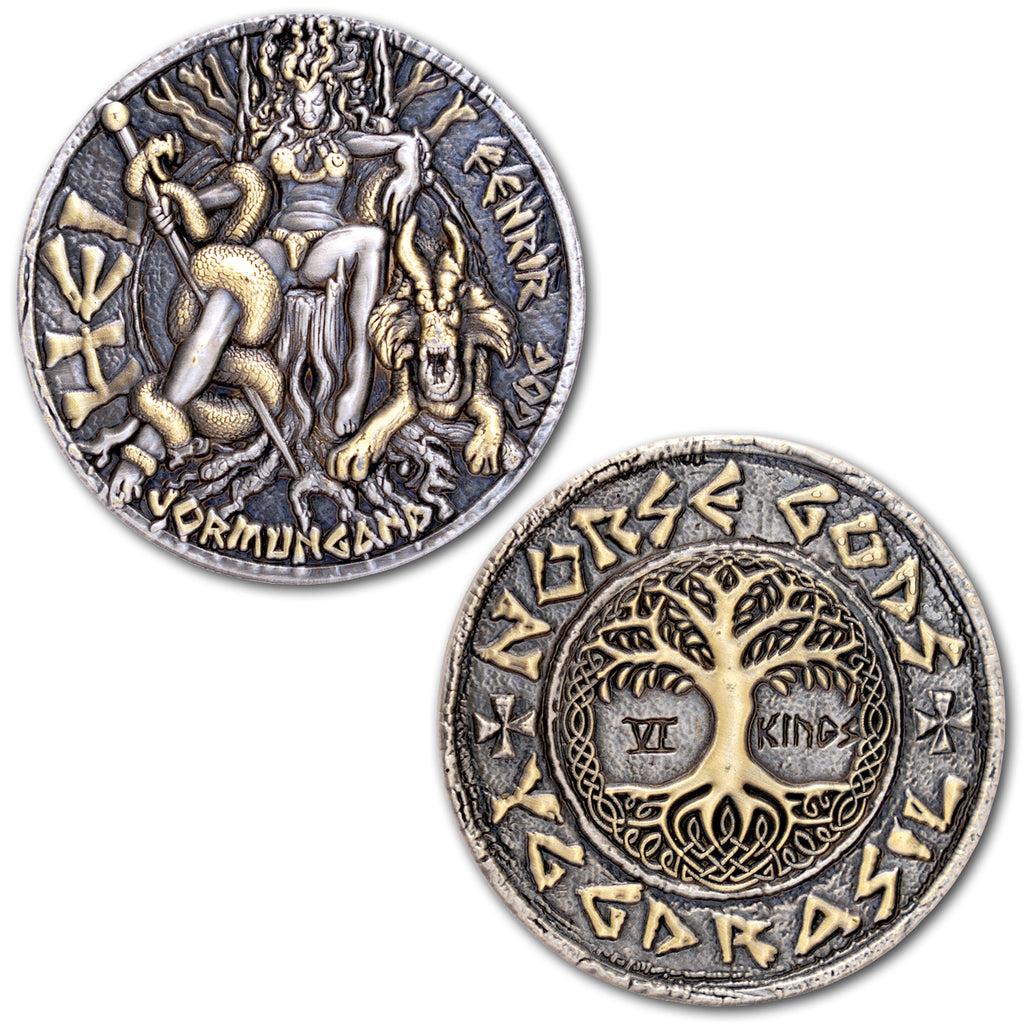Hel Viking Norse Goddess of The Underworld Ancient Collectible Coin