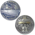 USS Silversides SS-236 Submarine Warships of World War 2 Collectible Challenge Coin