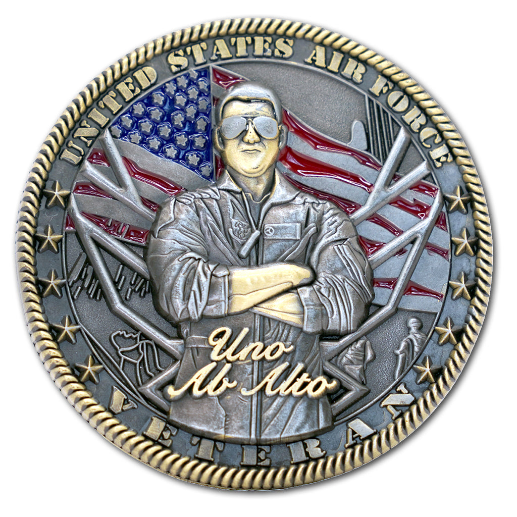 US Air Force Veteran’s Day Patriotic Collectible Military Challenge Coin