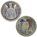 US Navy Veteran Military Collectible Challenge Coin