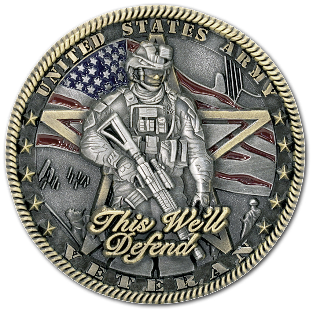 Army Veteran’s Day Collectible Challenge Coin
