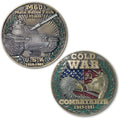 M60 MBT Medium Battle Tank USA Cold War Combatants Challenge Coin