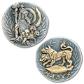 Hades God Of The Underworld Greek God Ancient Collectible Coin