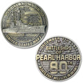 USS Oklahoma BB-37 Battleships of Pearl Harbor Collectible Challenge Coin