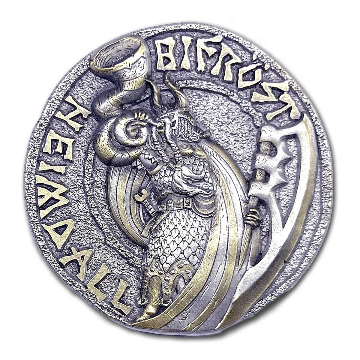 Heimdall Viking Norse God Vigilance, Loyalty and Guardian of The Bifröst, The Rainbow Bridge Ancient Collectible Coin