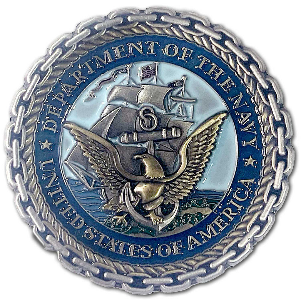 US Navy CVN-66 America Aircraft Carrier Collectible Challenge Coin