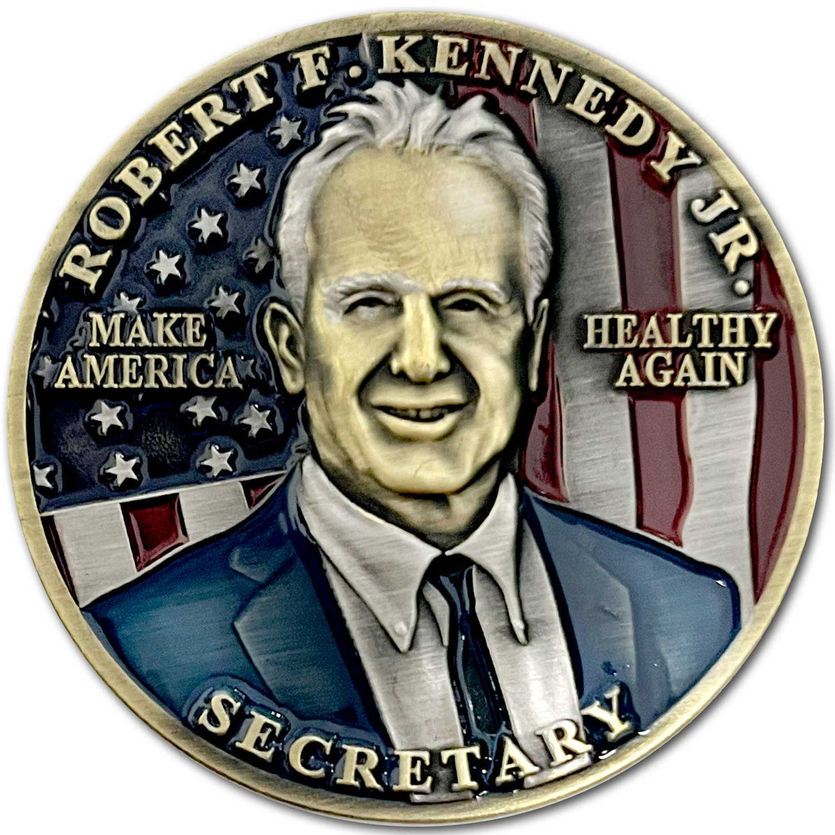 Secretary Robert F Kennedy Jr Make America Healthy Again Department Health Human Services Collectible Challenge Coin