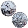 Siege Of Yorktown Battles of the American Revolution Sterling Silver Clad Coin