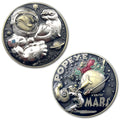 Popeye the Sailor Verses Mars Space Force Collectible Challenge Coin