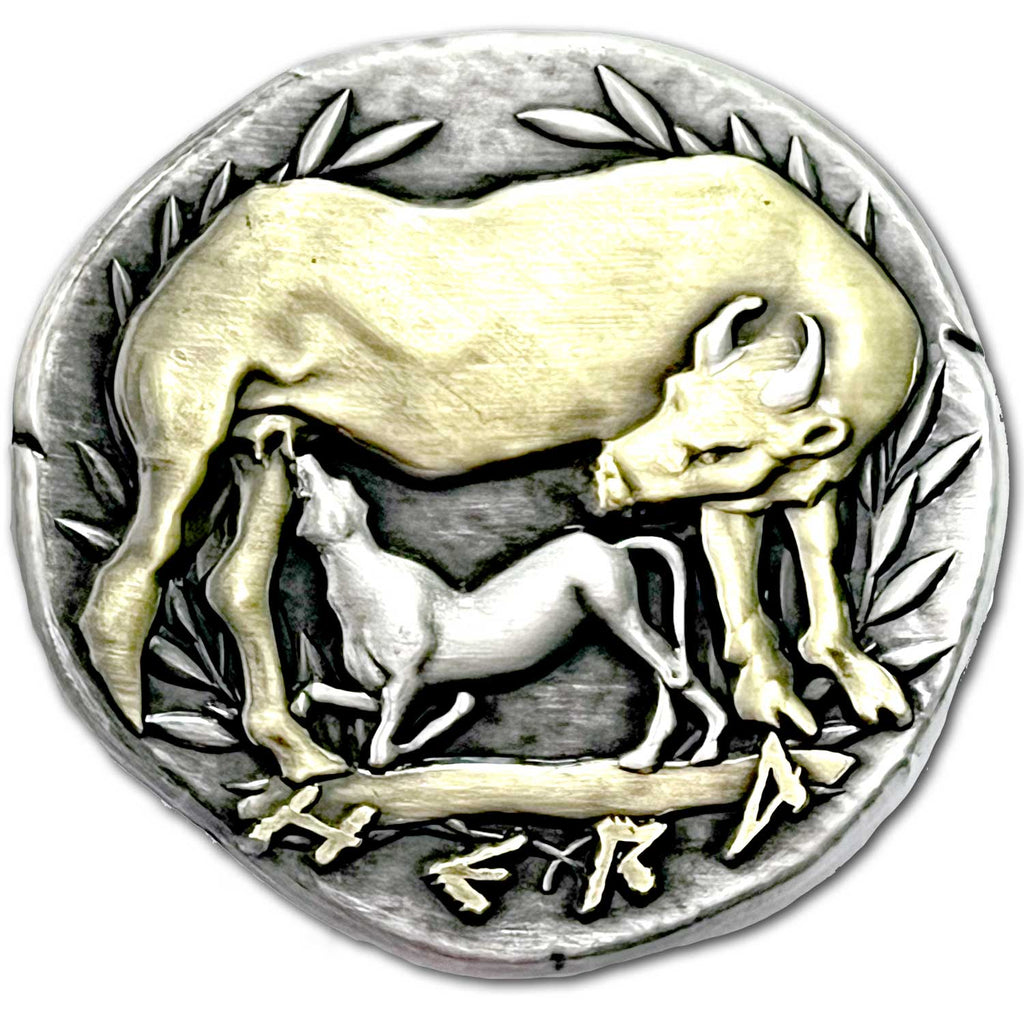 Hera Greek Goddess of Marriage, Women, Family, and the Protector of Women During Childbirth Ancient Collectible Coin