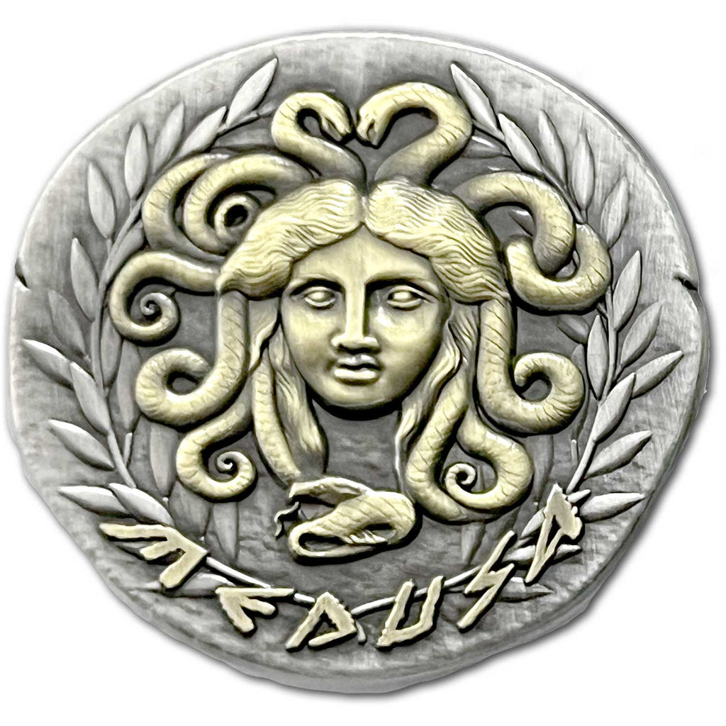 Medusa Greek Gorgon Ancient Collectible Coin