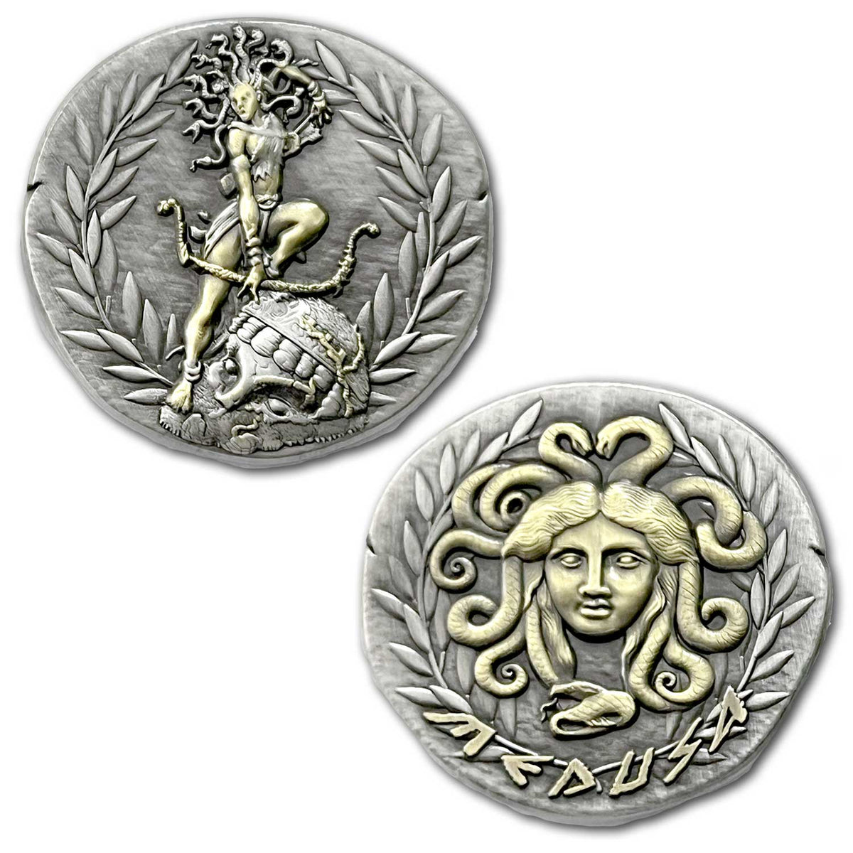 Nike Greek Goddess of Victory, Symbolizing Triumph in War, Athletics, and All Contests Ancient Collectible Coin