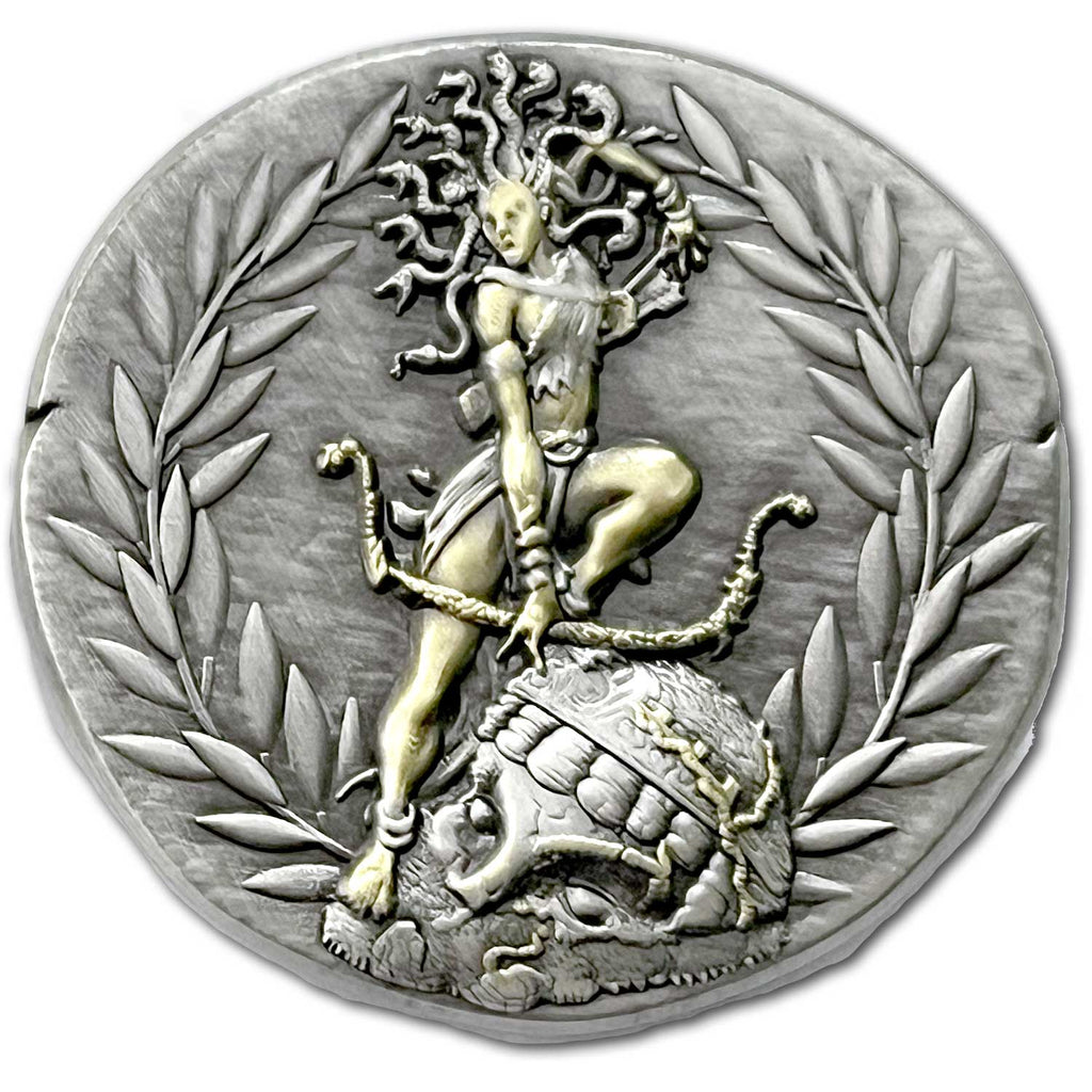 Medusa Greek Gorgon Ancient Collectible Coin