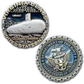 Virginia Class Fast Attack Nuclear Submarine US Navy Collectible Challenge Coin