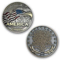 National Anthem US Citizen Since 1776 Collectible Challenge Coin