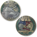 M103 Heavy Battle Tank USA Cold War Combatants Challenge Coin