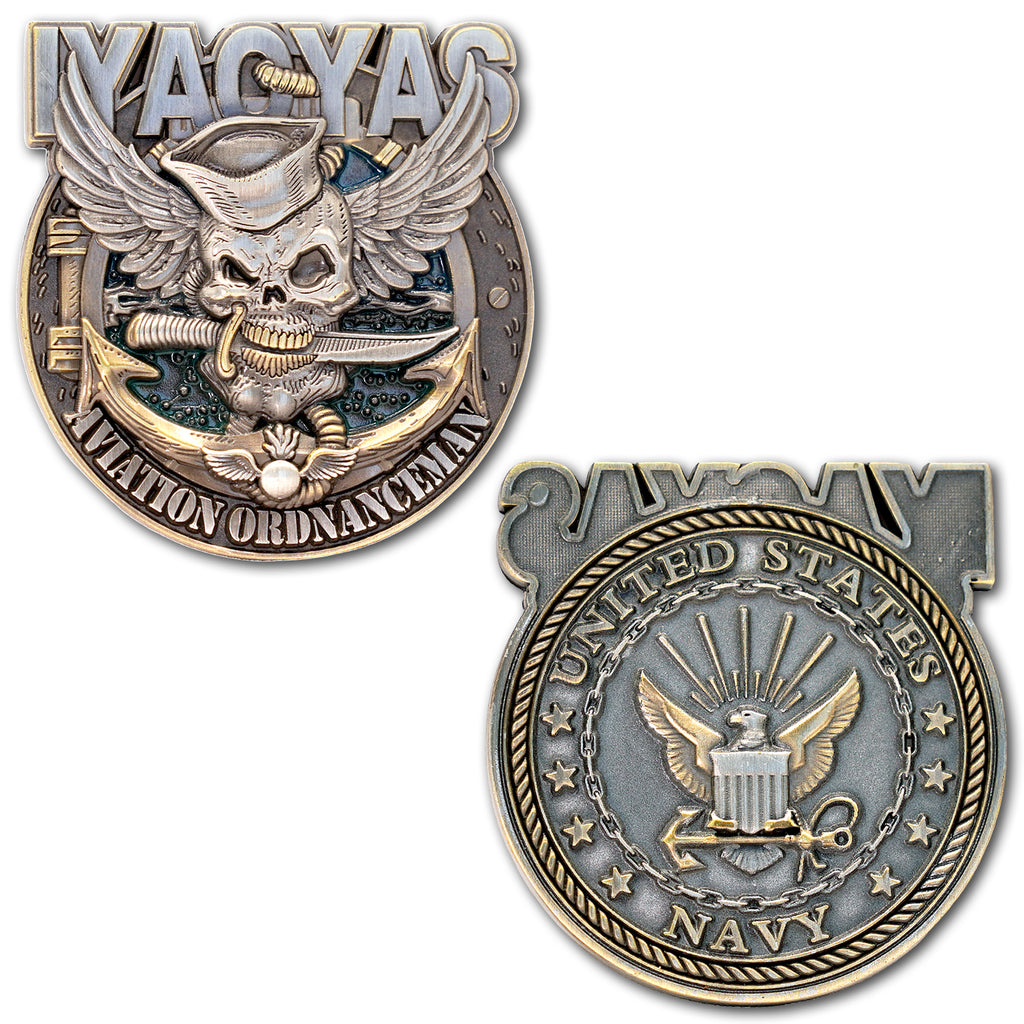 Aviation Ordnanceman US Navy Rate Challenge Coin