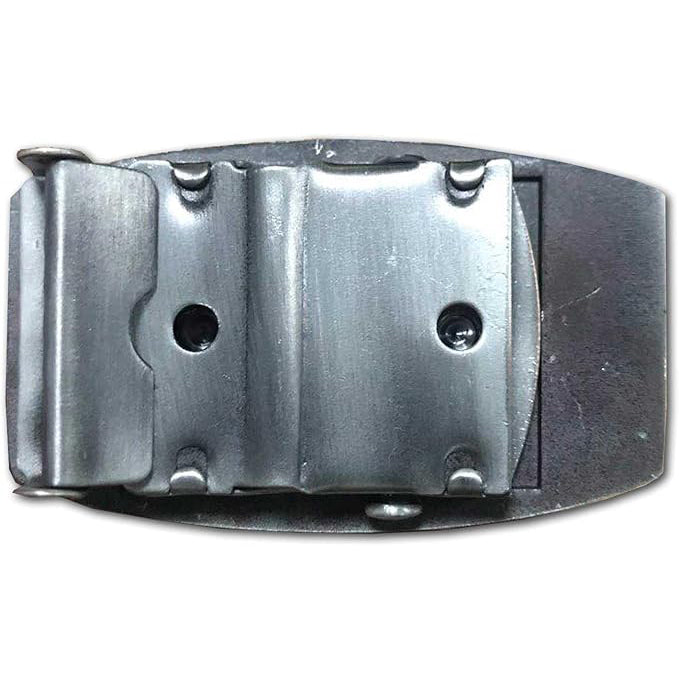 US Navy Jolly Roger Sea Is Ours Veteran Belt Buckle
