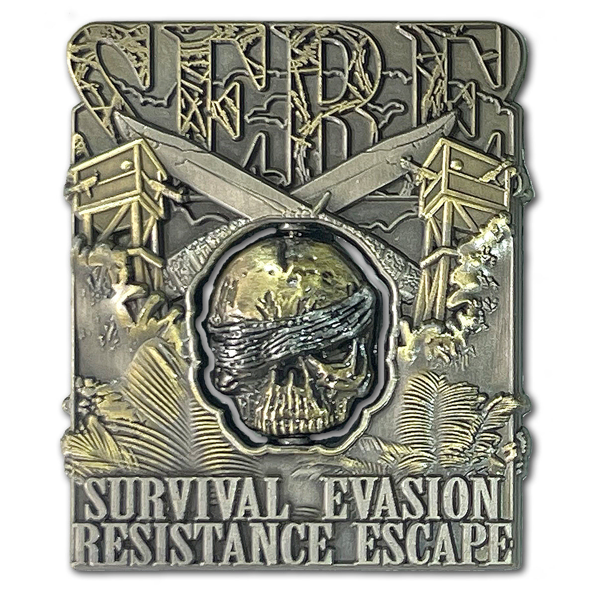 SERE Survival Evasion Resistance Escape Training Collectible Military Spinner Challenge Coin