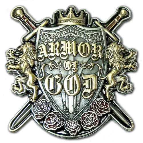 Armor of God Ephesians 6:13-17 Collectible Prayer Challenge Coin