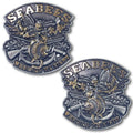 US Navy Seabees We Build We Fight Veteran Collectible Challenge Coin