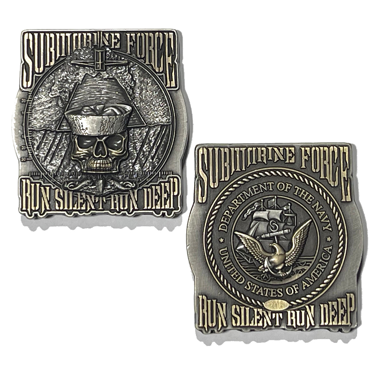 US Navy Submarine Force Run Silent Run Deep Collectible Challenge Coin (Copy)