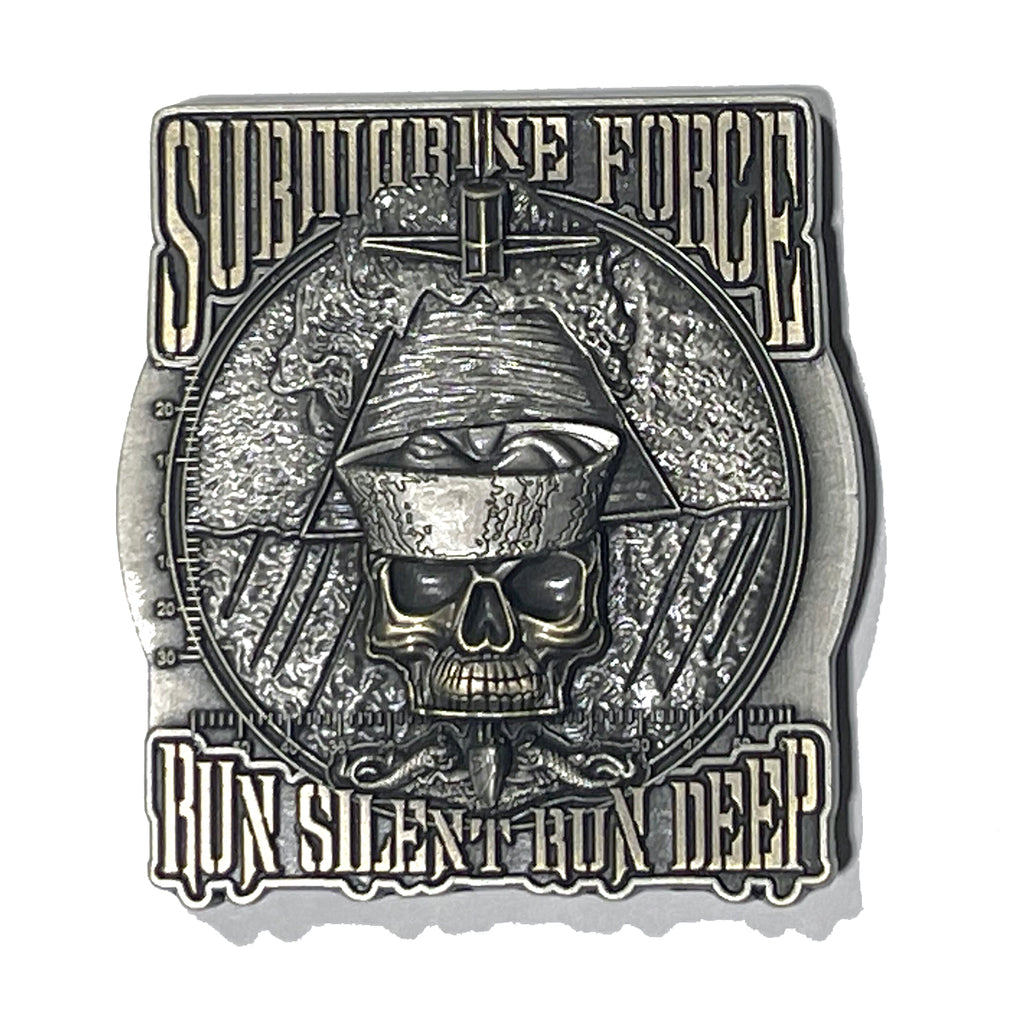 US Navy Submarine Force Run Silent Run Deep Collectible Challenge Coin