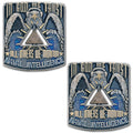 Naval Intelligence In God We Trust All Others We Monitor Spinner Navy Veteran Collectible Challenge Coin