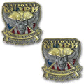 National Guard Army Veteran Always Ready Always There Since 1639 Collectible Challenge Coin